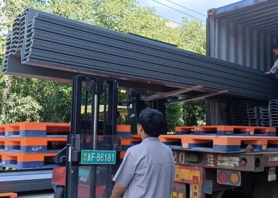 購入 渡された防波堤の保護ポリ塩化ビニールの矢板 10mm SGS online manufacture