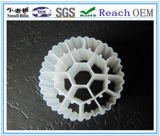 購入 長寿命 MBBR バイオメディア 白色と純 HDPE 材料 RAS online manufacture