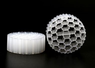 購入 高面积 MBBR バイオメディア ホワイト・ヴァージン HDPE 材料 エネルギー節約 online manufacture