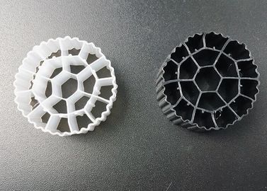 購入 プラスチックK1&K3バイオボールフィルターメディア Hdpe 25*12mm ラス 白色バイオキャリア online manufacture