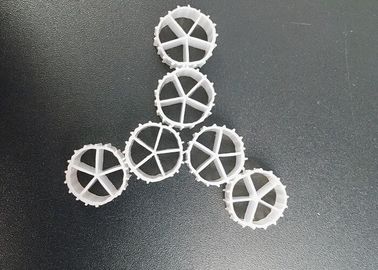 購入 白色の浮遊フィルターメディア 汚水処理用初代HDPE材料 online manufacture