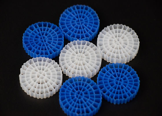 購入 RAS 白色プラスチックフィルターメディア MBBR K5 魚場用 水処理 online manufacture