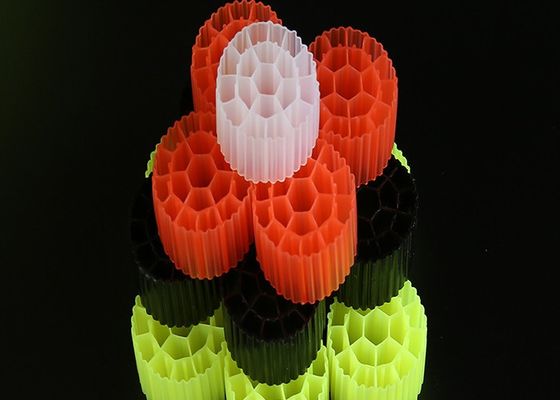 購入 バイオボール プラスチックフィルターメディア 鮮やかな原始型HDPE素材 MBBR online manufacture