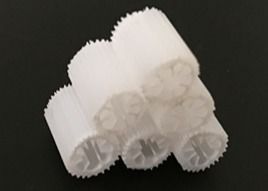 購入 高面积 MBBR バイオメディア 白色 沈みやすい HIPS 素材 online manufacture