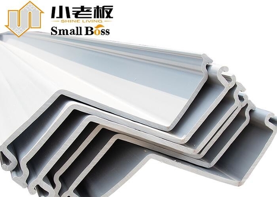 購入 グレー色ビニールPVCシートパイル 防洪用Z型エクストルーション online manufacture