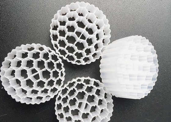 アクティブセルバイオチューブ MBBR プラスチックフィルターメディア 白色 800m2/M3