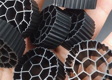 黒色 K3 MBBR フィルターキャリア 工業用水処理用 25*10mm