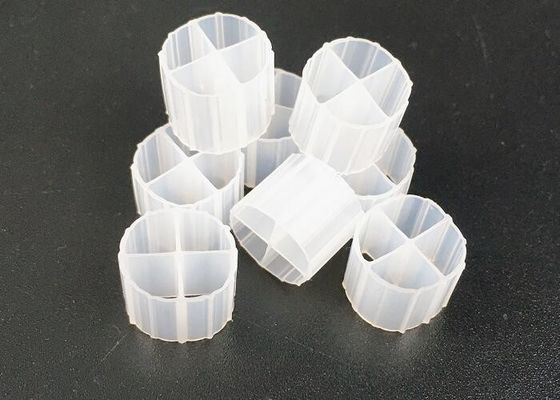 mbbr hdpe製のプラスチックコイ池水処理用浮遊バイオメディア