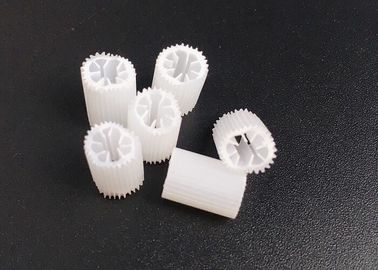 ヴァージンMBBRバイオメディア 重量5*10mm ホワイトヴァージンHIPS素材 プラスチックバイオセル