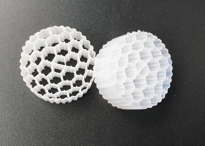 アクティブセルバイオチューブ MBBR プラスチックフィルターメディア 白色 800m2/M3