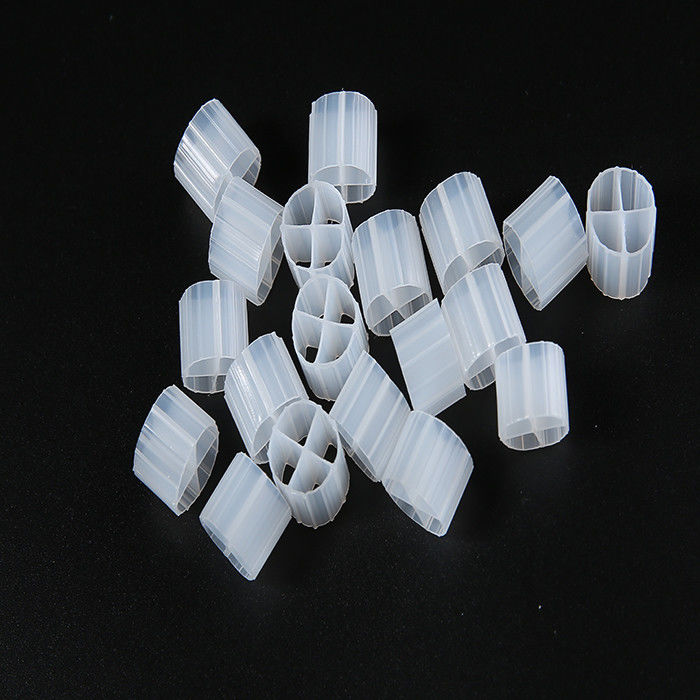 高効率のMBBR プラスチックフィルターメディア 低エネルギー消費 MBBRバイオキャリア