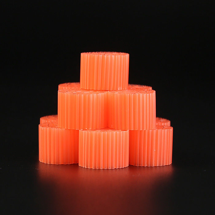MBBRバイオフィルターメディア プラスチックフィルターメディア 0.96 - 0.98g/cm3 密度 白色