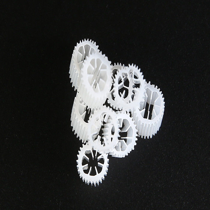 7ホールバイオセルフィルター メディア HIPS 白色 素材 プラスチック 沈み フィルター メディア プール