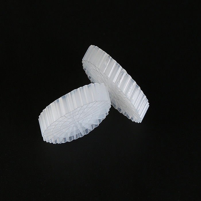 RAS 白色プラスチックフィルターメディア MBBR K5 魚場用 水処理