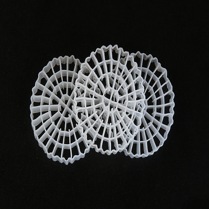 下水処理 プラスチックフィルターメディア MBBR HDPEバイオマー 大 1200 m2/m3 表面面積 IFAS機器