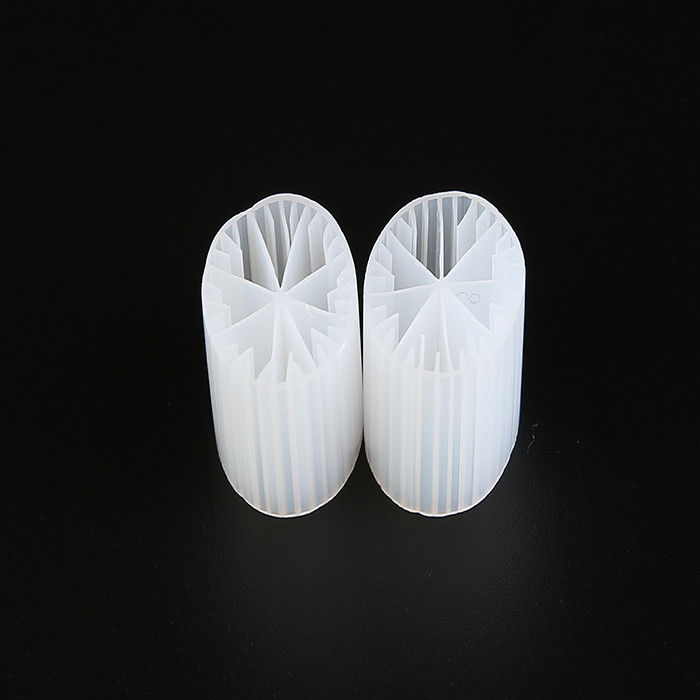 純 HDPE 素材 MBBR バイオメディア 白色 15*15mm 容量