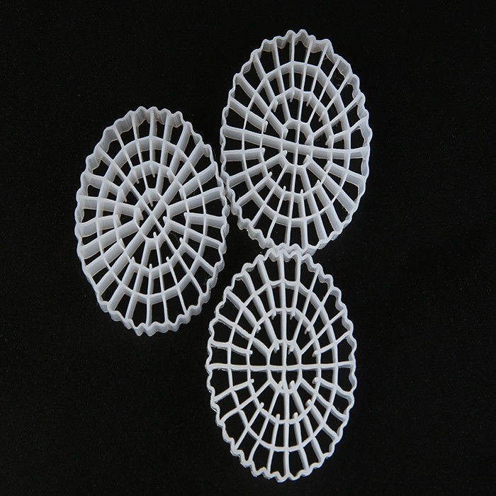 純 HDPE 素材 MBBR プラスチックのバイオフィルターメディア