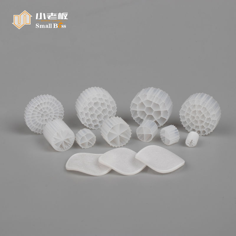 Mbbr 魚池の水処理用バイオフィルターメディアキャリア