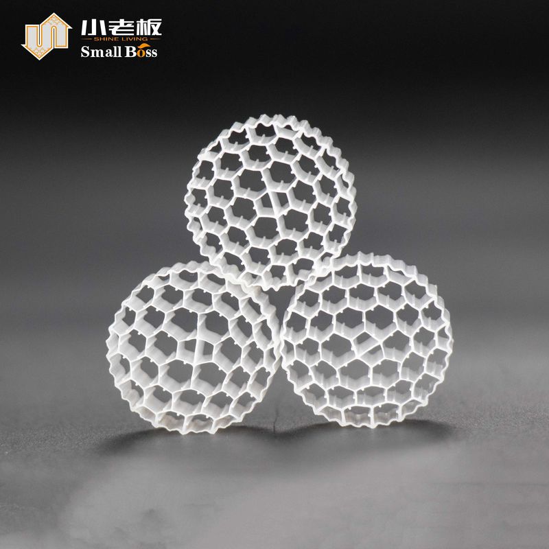 Mbbr 魚池の水処理用バイオフィルターメディアキャリア