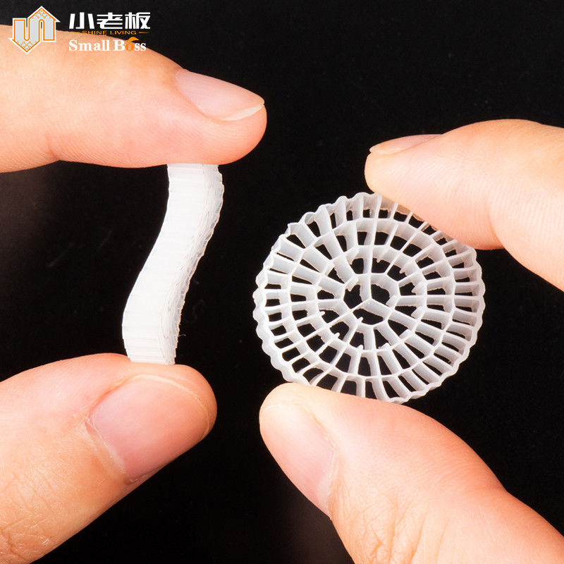 Mbbr 水族館フィルター PEプラスチック 素材 1600M2/M3 養魚用