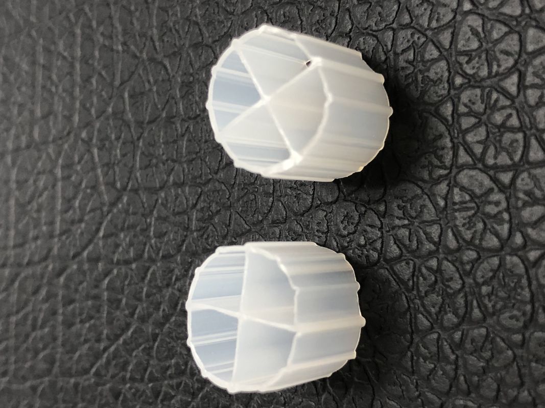 mbbr hdpe製のプラスチックコイ池水処理用浮遊バイオメディア