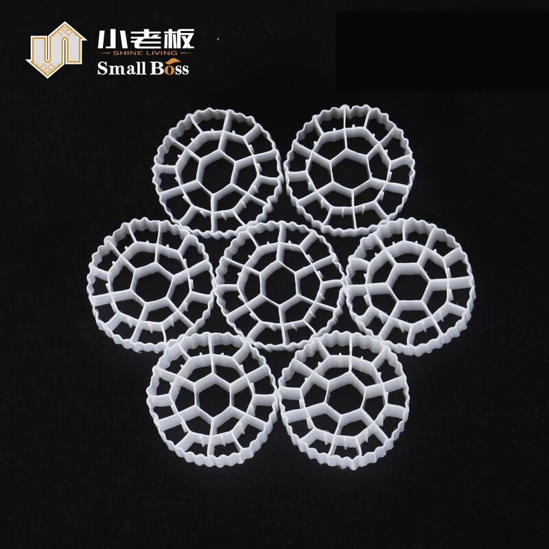 ホワイト MBBR フィルターメディア K3 HDPE RAS メディア フローティング