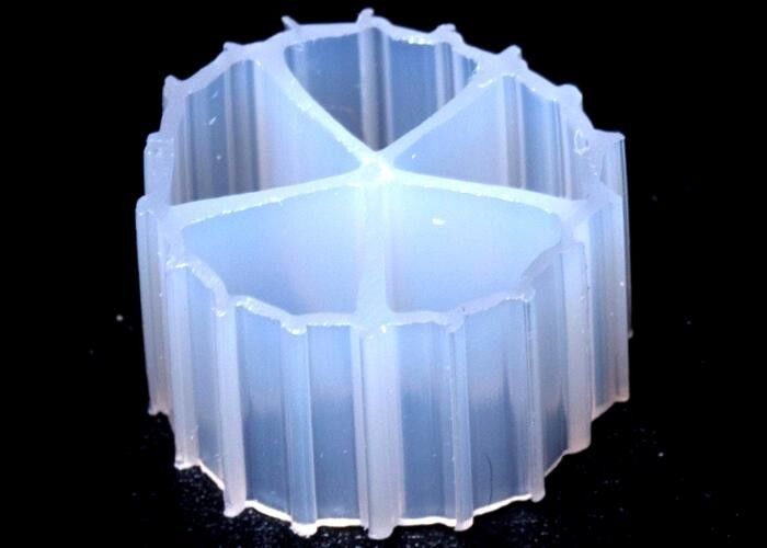 10mmX7 mm k1 kaldnes フィルターメディア 魚場用バイオフィルムキャリア