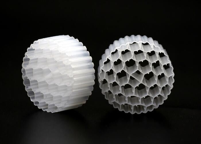 浮遊BIOボールフィルターメディア MBBR 16mm X 10mm 水素性初代HDPE材料