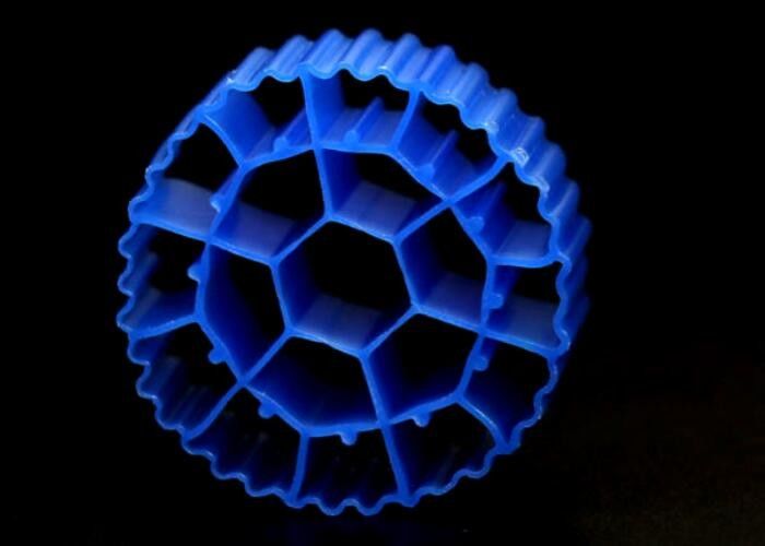 プラスチックMBBRバイオセル BIOボール フィルターメディア RASショック耐性