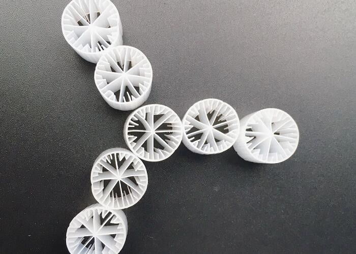 赤色バイオセル バイオボール フィルター メディア 環境に優しい 産業用水処理