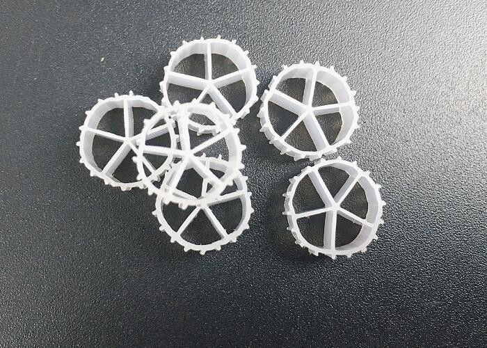 天然色 MBBRフィルタメディアと未熟HDPE素材 MBBRバイオメディア RAS 10*7mm