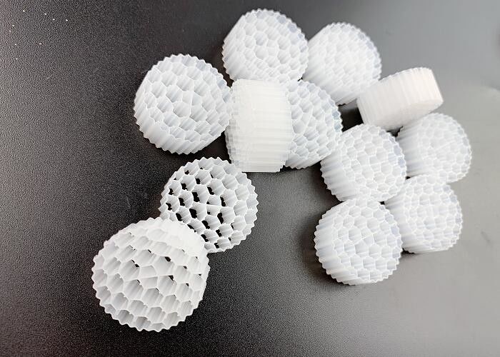 バイオパイプ MBBR メディア 再利用 水 Ifas テクノロジー バイオセル MBBR フィルター メディア