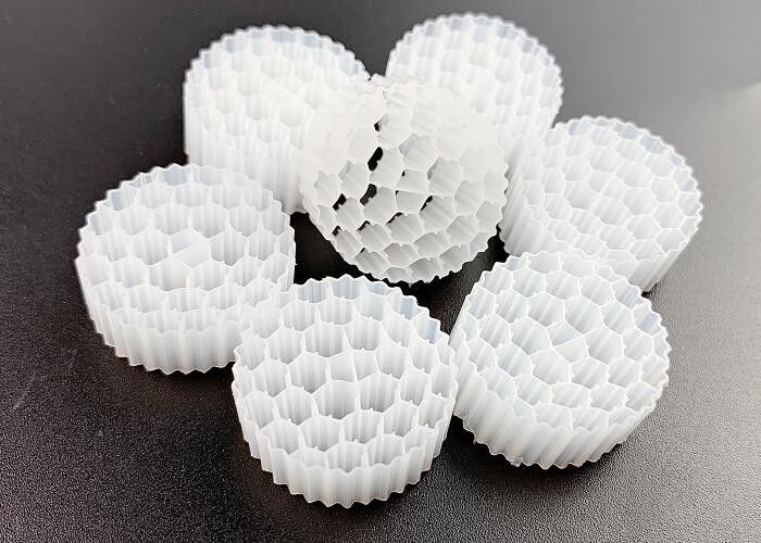 バイオパイプ MBBR メディア 再利用 水 Ifas テクノロジー バイオセル MBBR フィルター メディア