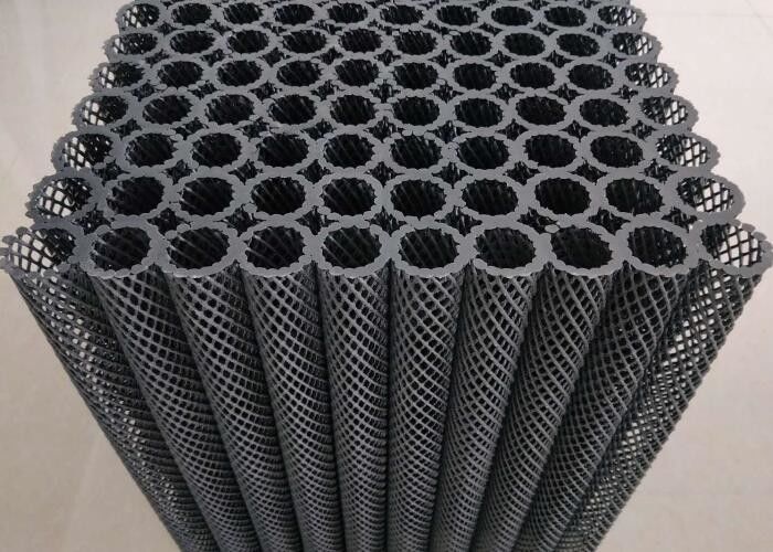 バイオブロック Hdpe 水処理用プラスチックパイプメディア 水産用 黒色 ホット