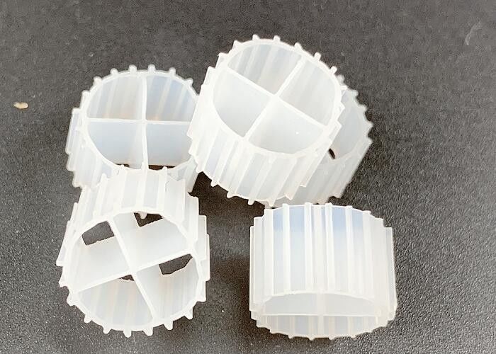 ホワイト カラー MBBR メディア ビオフィルム キャリア スーパーデカーブライゼーションと初代 HDPE 材料