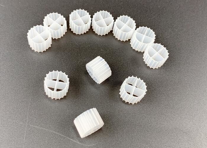 純 HDPE ホワイト 11MM バイオフィルターメディア デニトリフィケーション