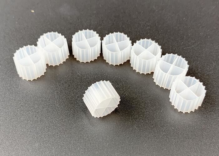 純 HDPE ホワイト 11MM バイオフィルターメディア デニトリフィケーション