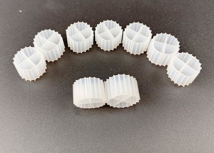 純 HDPE ホワイト 11MM バイオフィルターメディア デニトリフィケーション