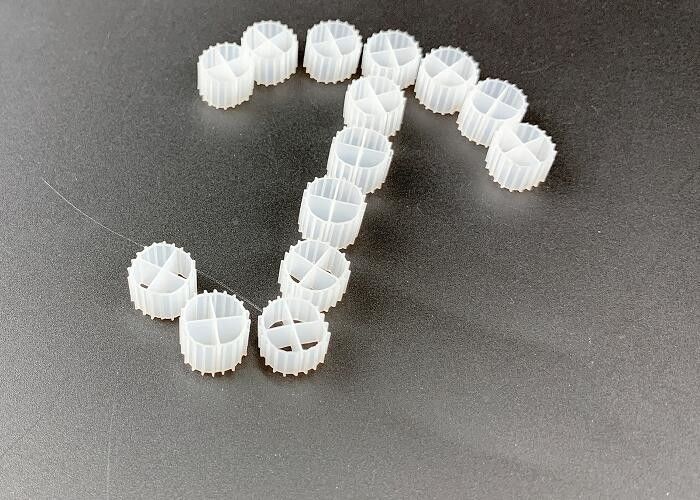 純 HDPE ホワイト 11MM バイオフィルターメディア デニトリフィケーション