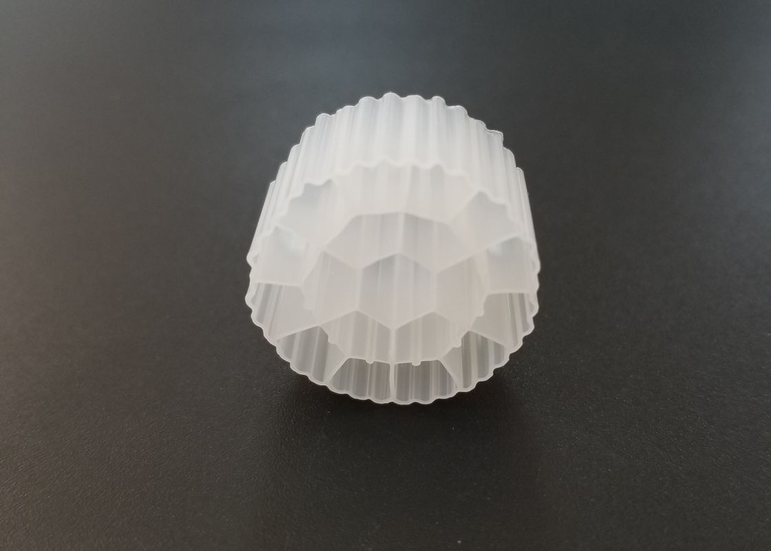 白色HDPEフィルタメディア プラスチックフィルタメディア 長寿命