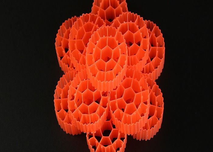 プラスチックフィルターメディア MBBR バイオボールフィルター 白色の小池フィルター