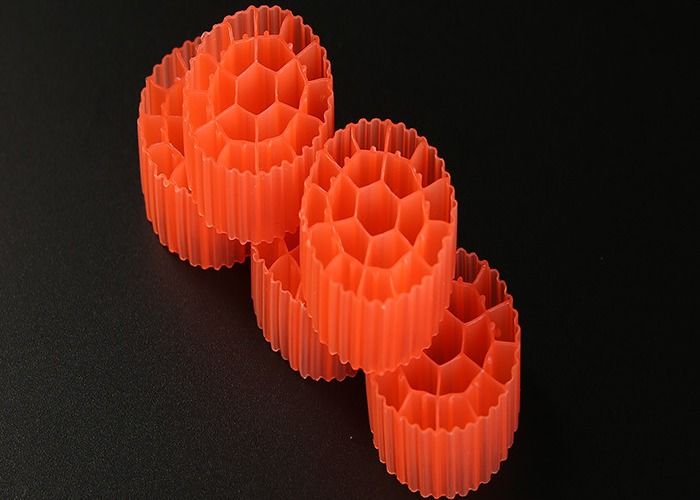 黒色 プラスチック MBBR カルドネス K1 MBBR バイオメディア HDPE 素材 25mm X 12mm サイズ