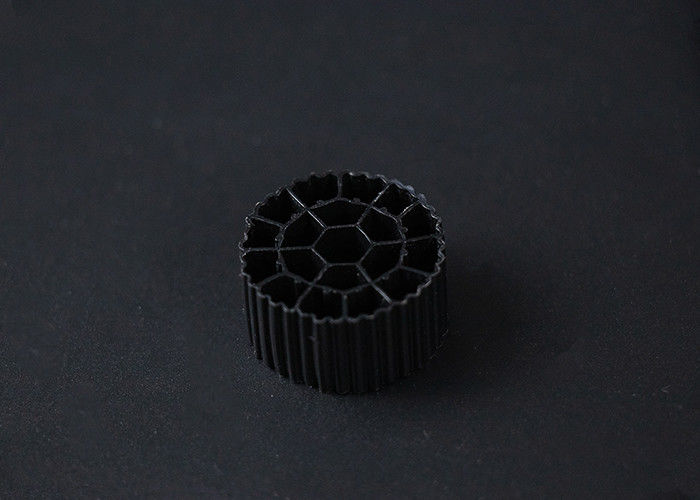 ブラック カラー フローティング 25*12MM Mbbr バイオフィルター メディア HDPE 素材