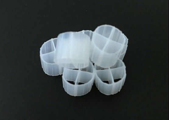mbbr hdpe製のプラスチックコイ池水処理用浮遊バイオメディア