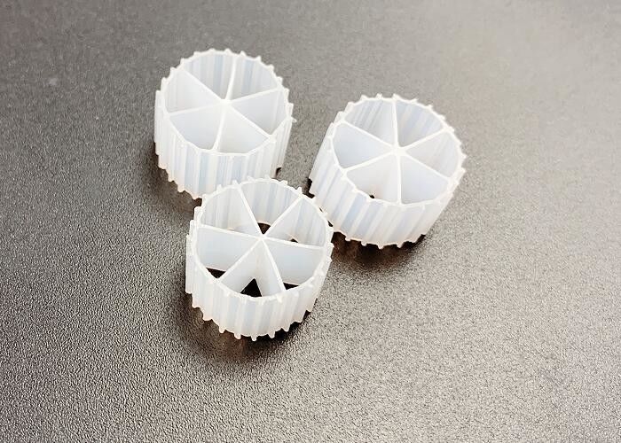 IFAS HDPE 白色 MBBR 移動ベッド バイオフィルム 原子炉 空気タンク トード 削除