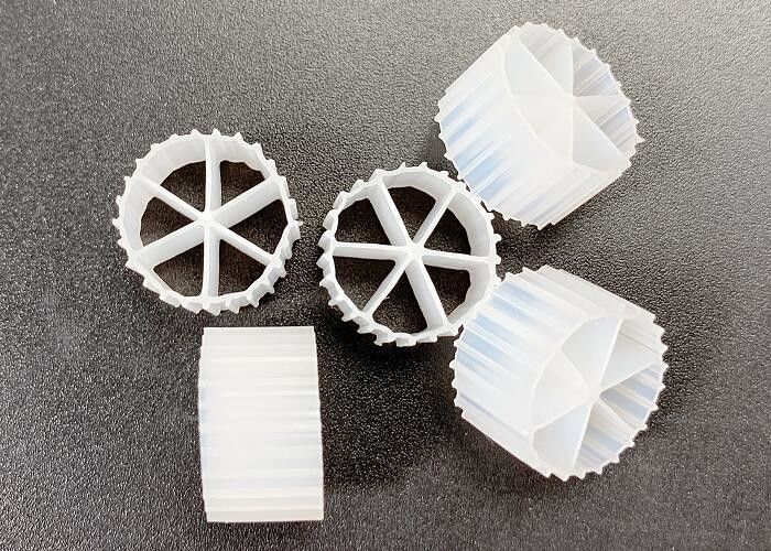 MBBR ミックス 移動 ベッド バイフィルム 原子炉 HDPE 材料 MBBR K1 フィルター メディア FDA Safty