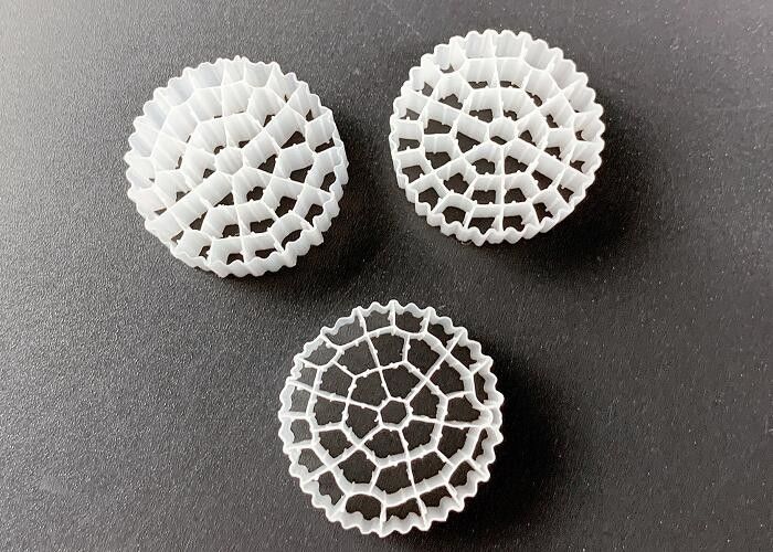 移動ベッド バイオフィルム反応器 浮遊井 カルドネス フィルターメディア 37 部屋 800m2/m3