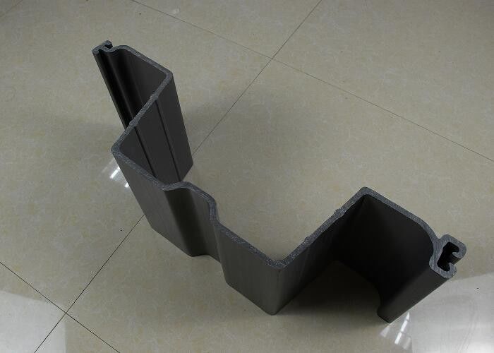 ビニール PVC エクストルーション プラスチックシート U 形 灰色